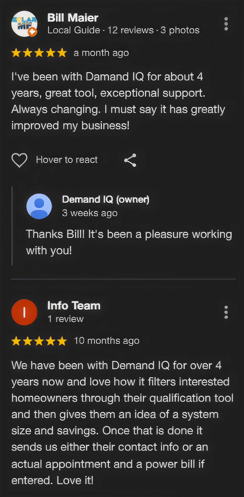 Customer review 6