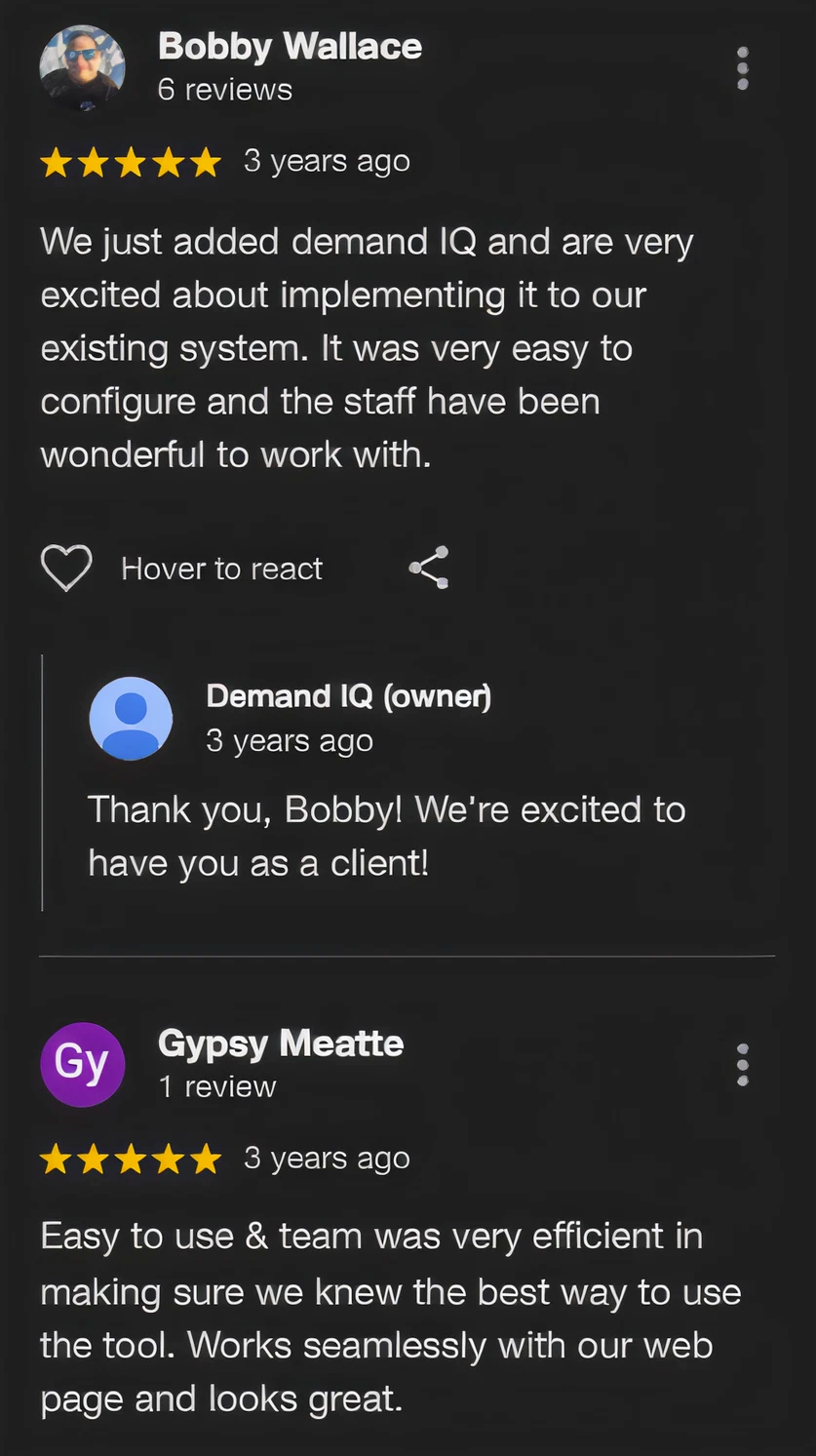 Customer review 16